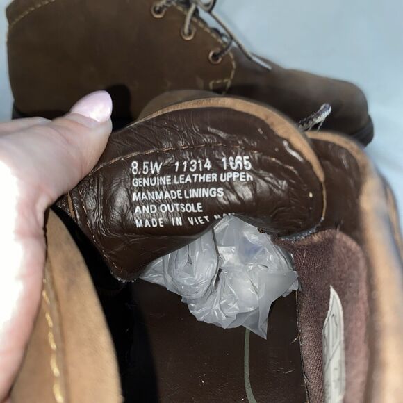 Timberland Smart Comfort Brown Low Chukka Hiking Outdoor Boots - Picture 10 of 13